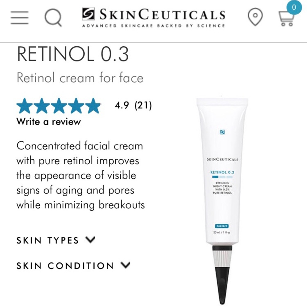 SkinCeuticals Retinol 0.3